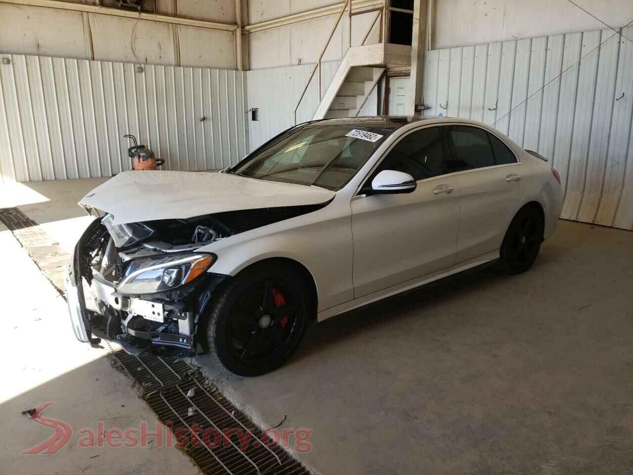 2016 MERCEDES-BENZ C-CLASS — VIN 55SWF4JB7GU175307