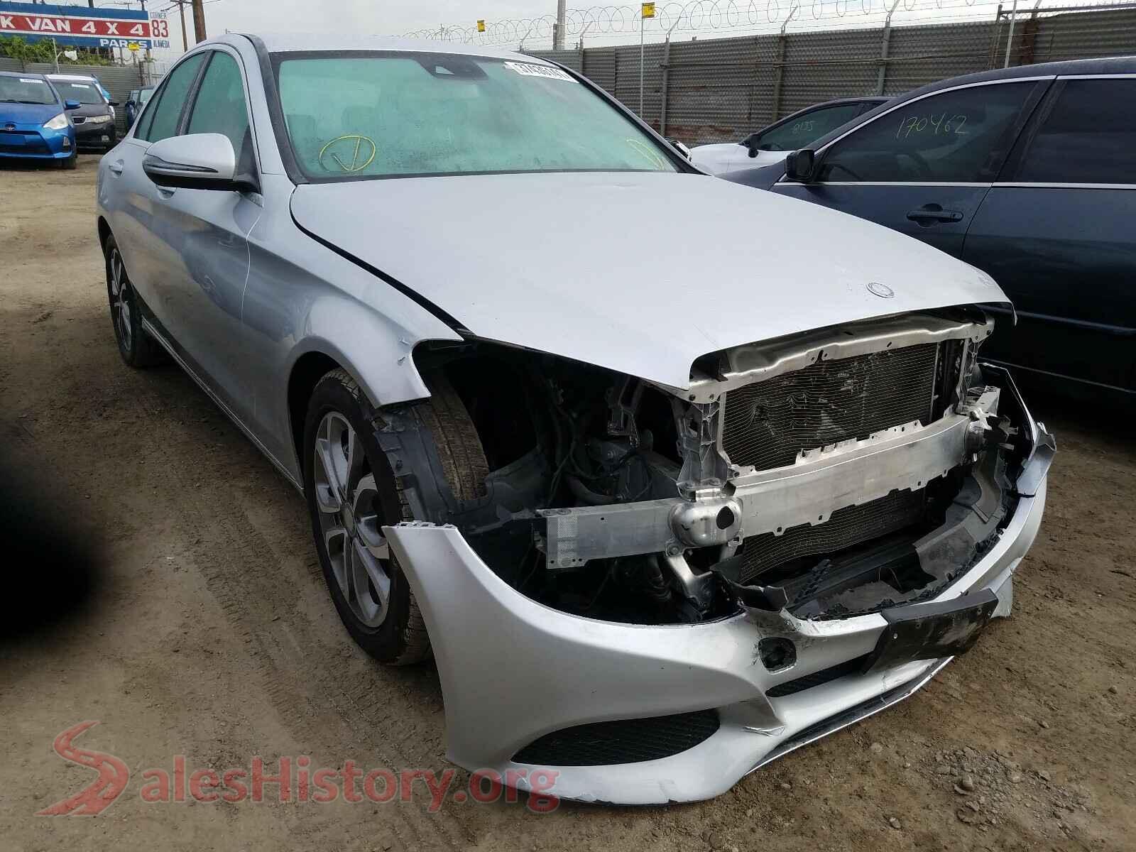 2017 MERCEDES-BENZ C CLASS — VIN 55SWF4JB7HU209764