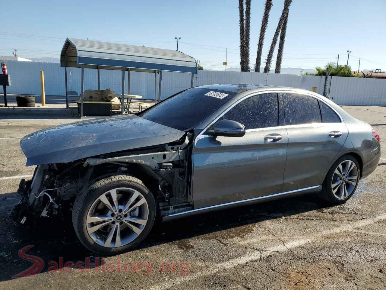 2018 MERCEDES-BENZ C-CLASS — VIN 55SWF4JB7JU280792