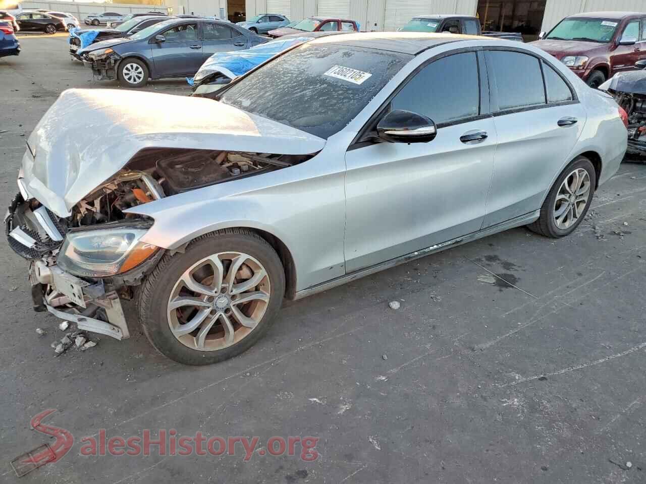 2015 MERCEDES-BENZ C-CLASS — VIN 55SWF4JB8FU064568