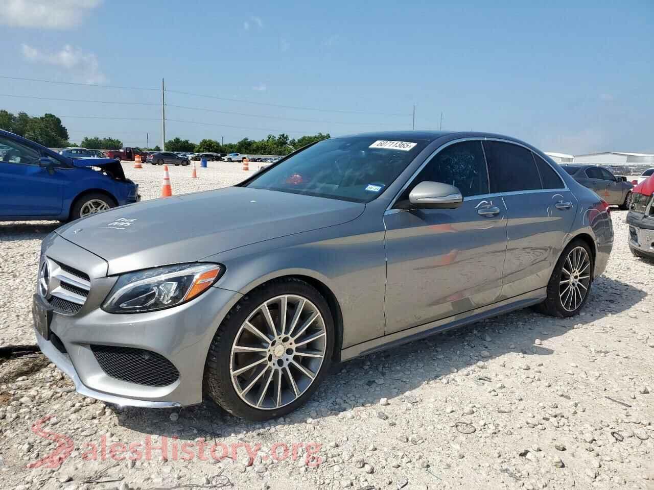 2015 MERCEDES-BENZ C-CLASS — VIN 55SWF4JB8FU082777