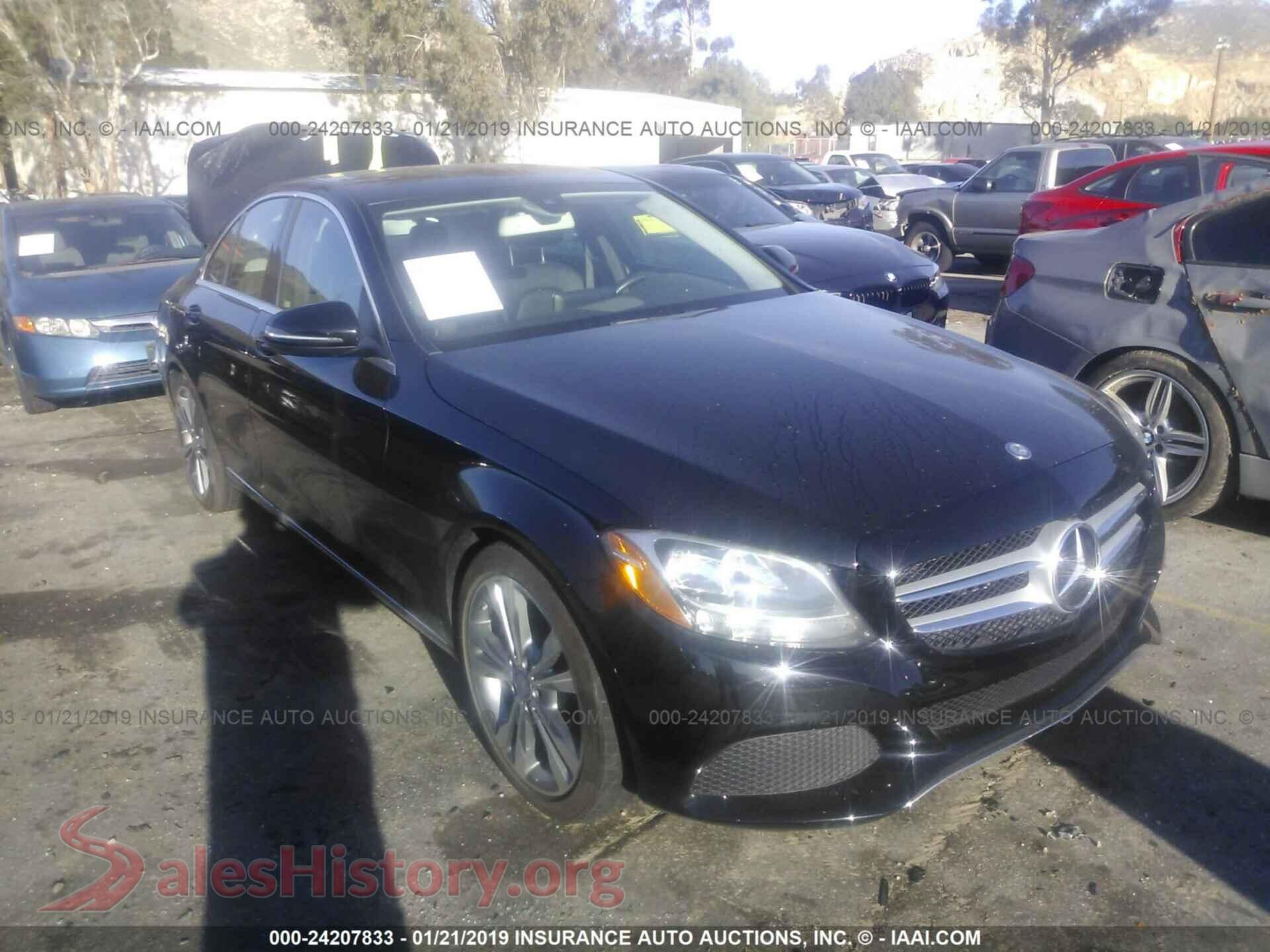 2016 MERCEDES-BENZ C — VIN 55SWF4JB8GU170696