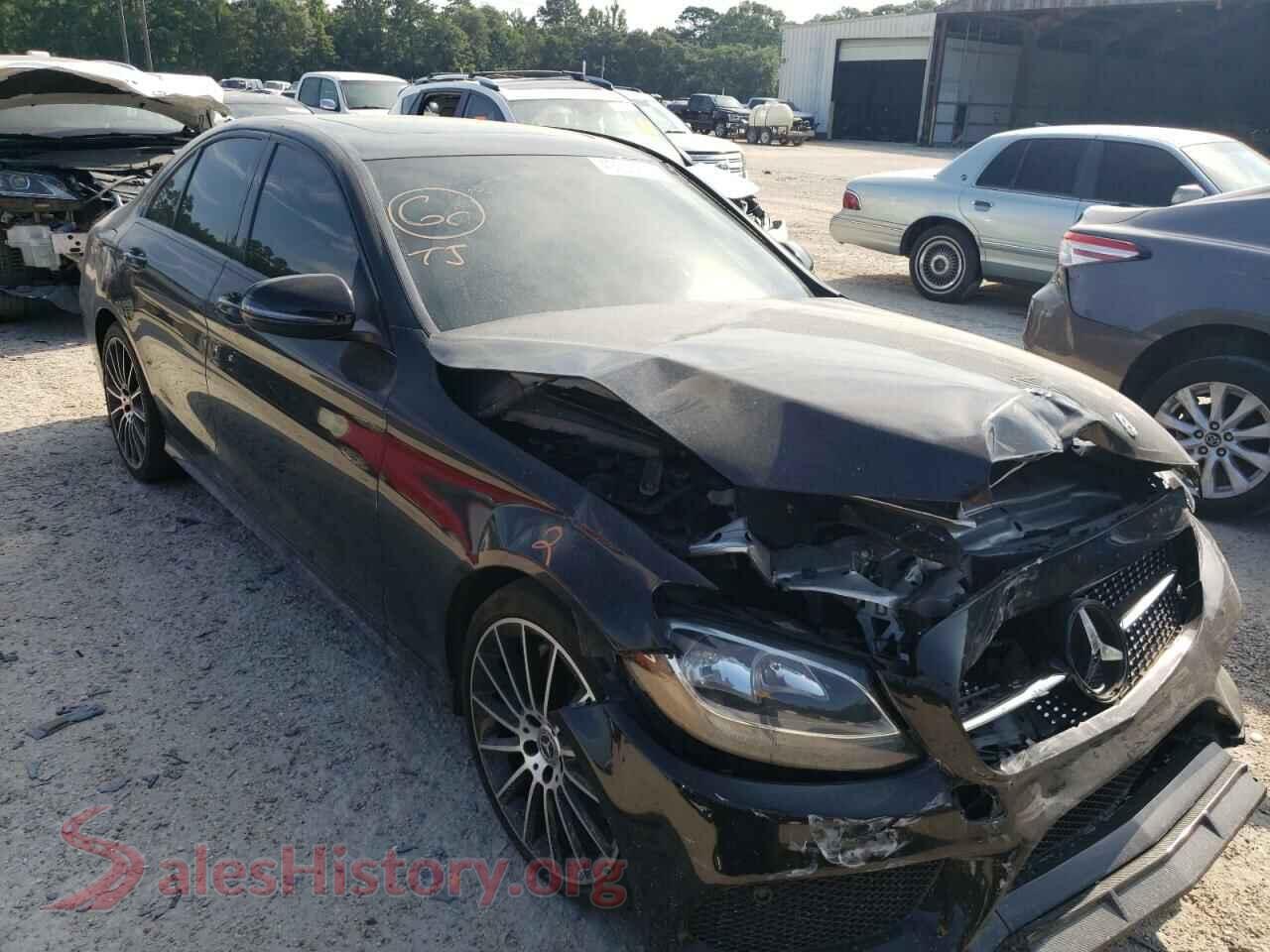 2018 MERCEDES-BENZ C-CLASS — VIN 55SWF4JB8JU267176