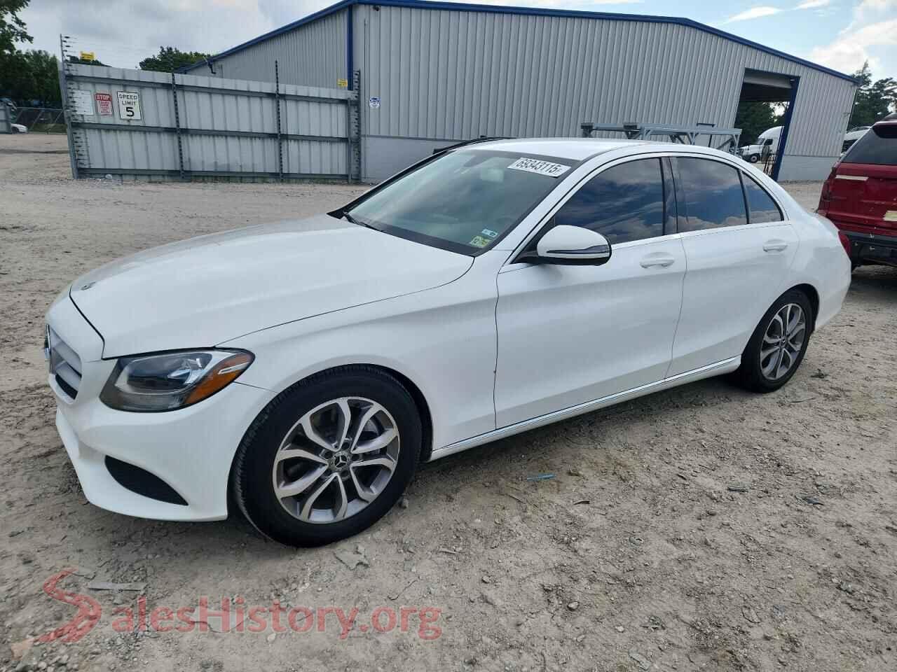 2017 MERCEDES-BENZ C-CLASS — VIN 55SWF4JB9HU222046