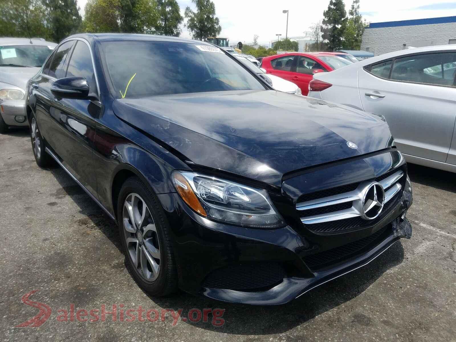 2017 MERCEDES-BENZ C CLASS — VIN 55SWF4JBXHU189719