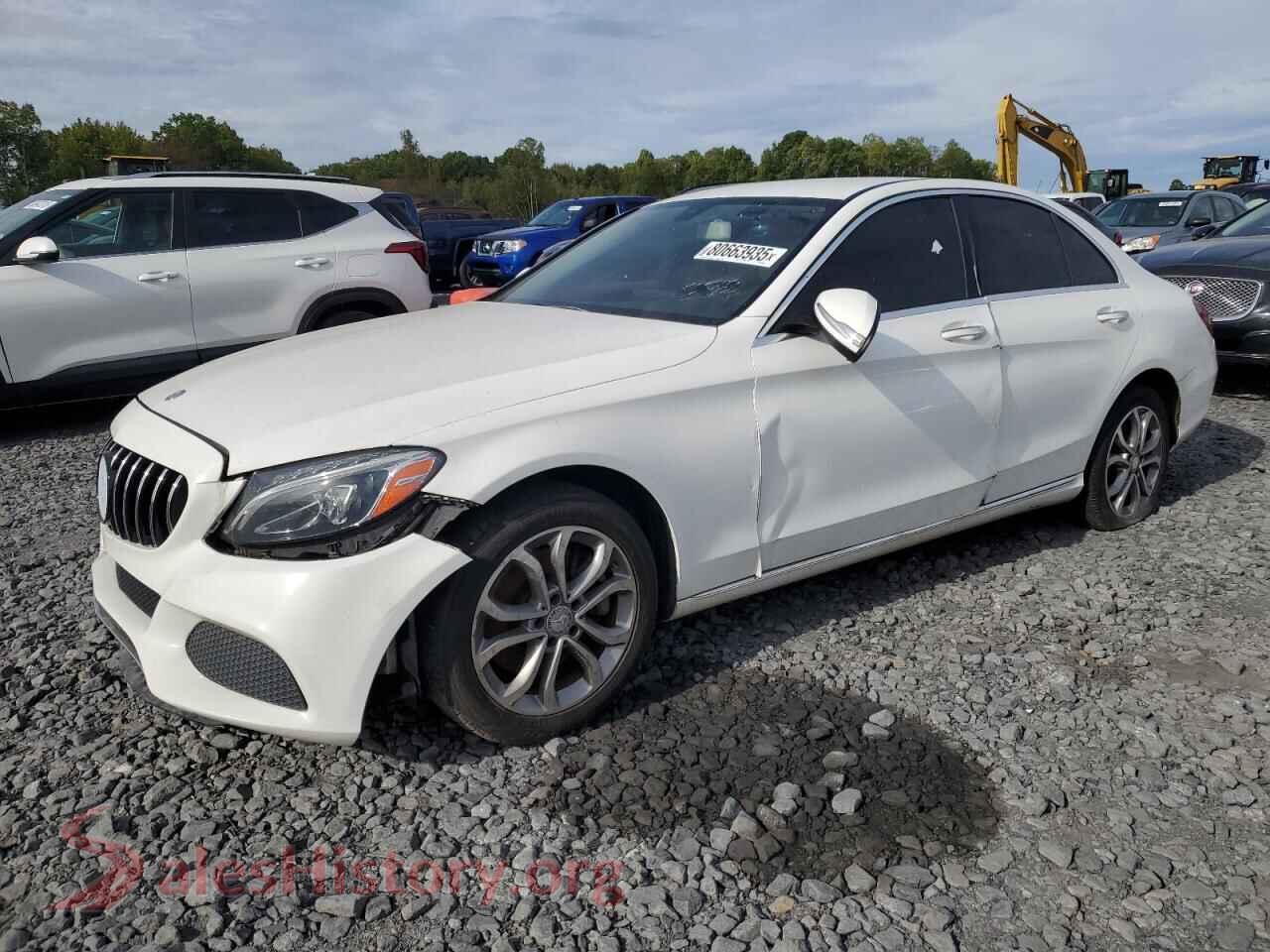 2015 MERCEDES-BENZ C-CLASS — VIN 55SWF4KB0FU044491