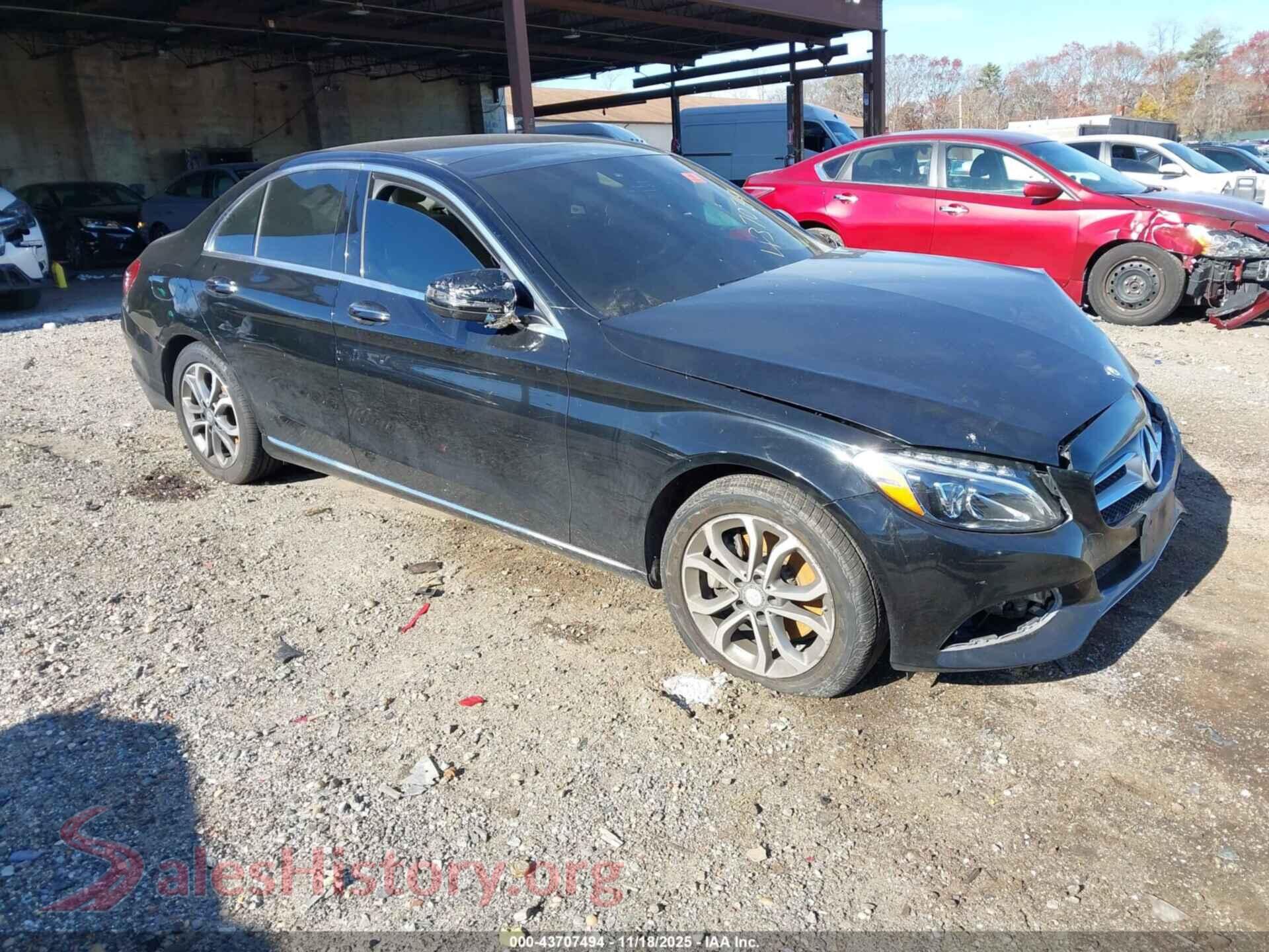 2016 MERCEDES-BENZ C 300 — VIN 55SWF4KB0GU101936
