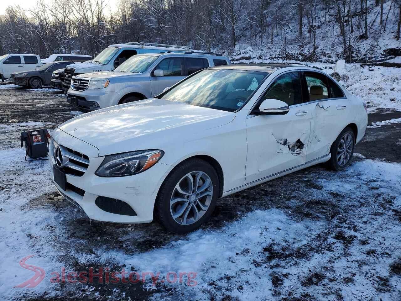 2017 MERCEDES-BENZ C-CLASS — VIN 55SWF4KB0HU208020