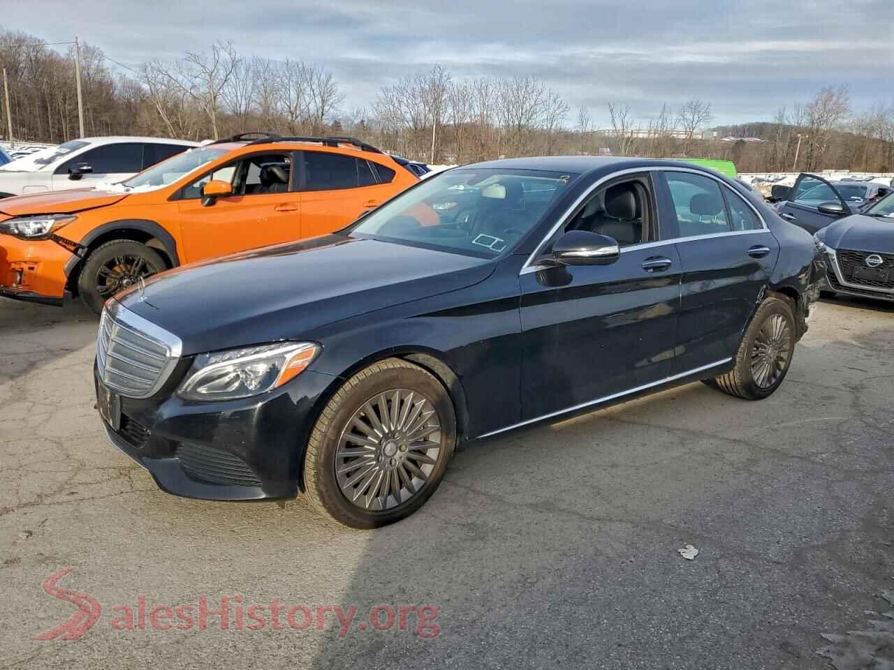 2015 MERCEDES-BENZ C-CLASS — VIN 55SWF4KB1FU008938