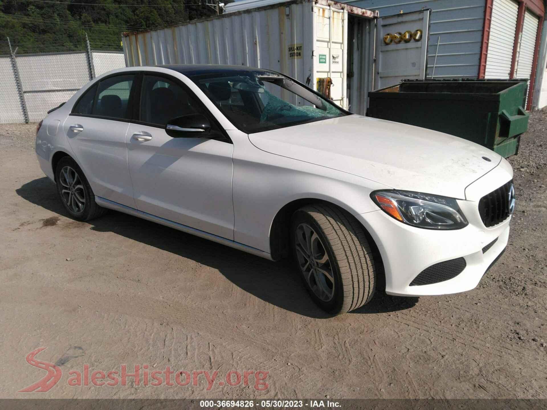 2015 MERCEDES-BENZ C-CLASS — VIN 55SWF4KB1FU030759