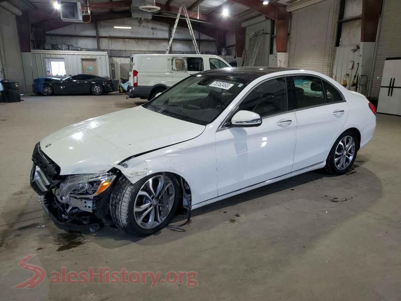 2016 MERCEDES-BENZ C-CLASS — VIN 55SWF4KB1GU147999