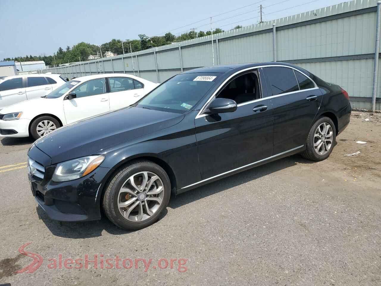 2017 MERCEDES-BENZ C-CLASS — VIN 55SWF4KB1HU200475