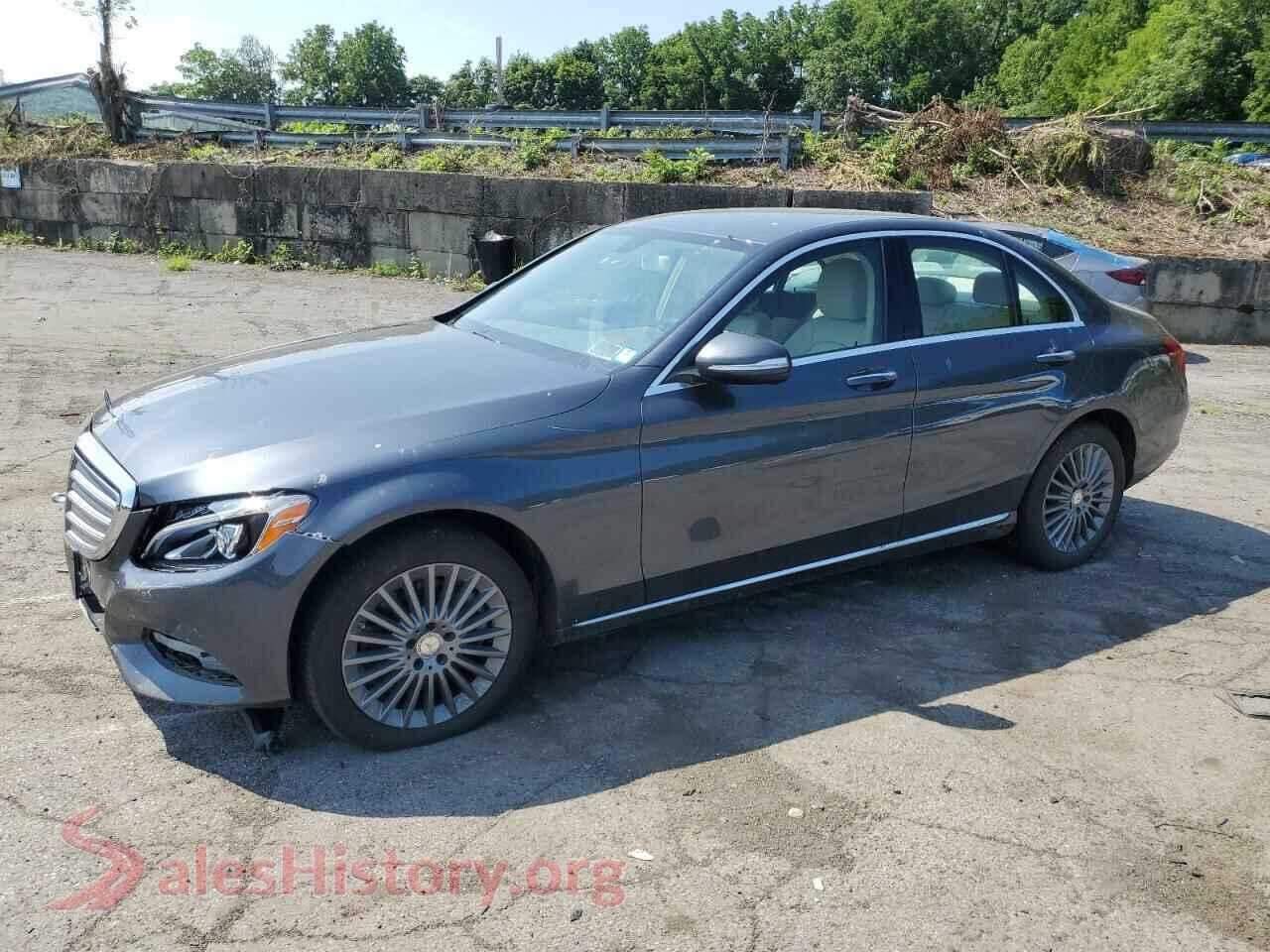 2015 MERCEDES-BENZ C-CLASS — VIN 55SWF4KB2FU062233