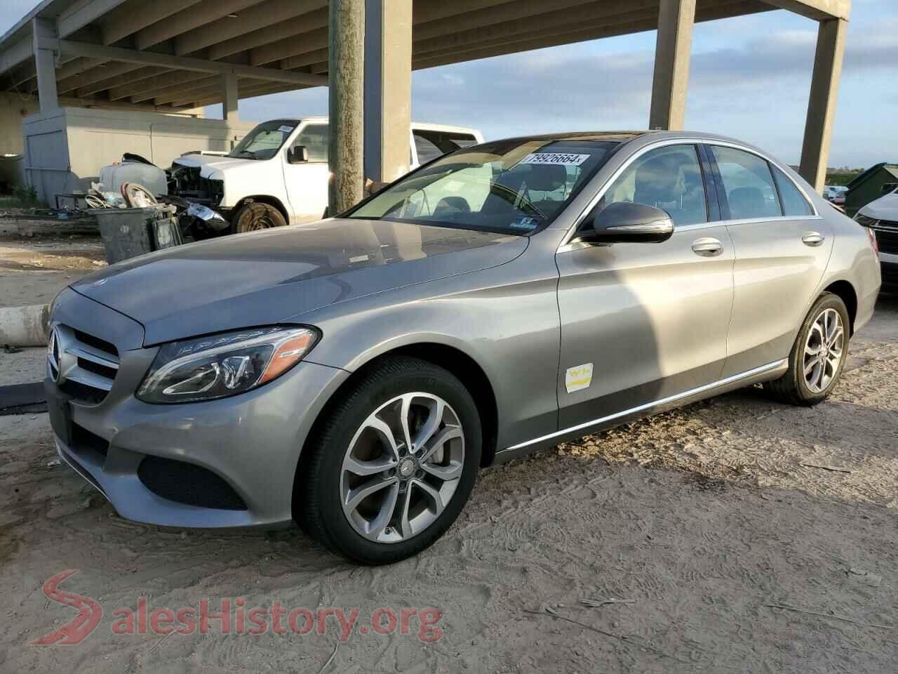 2015 MERCEDES-BENZ C-CLASS — VIN 55SWF4KB2FU072955