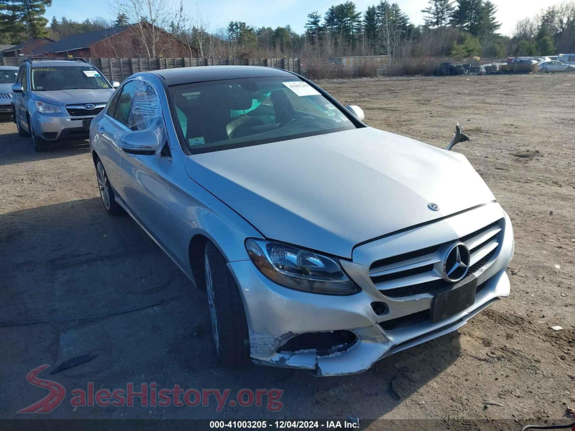 2018 MERCEDES-BENZ C 300 — VIN 55SWF4KB2JU271030