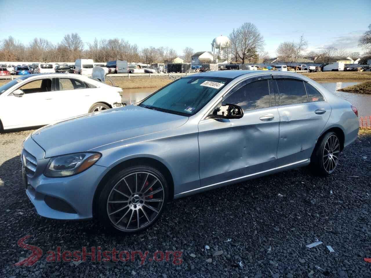 2015 MERCEDES-BENZ C-CLASS — VIN 55SWF4KB3FU022128
