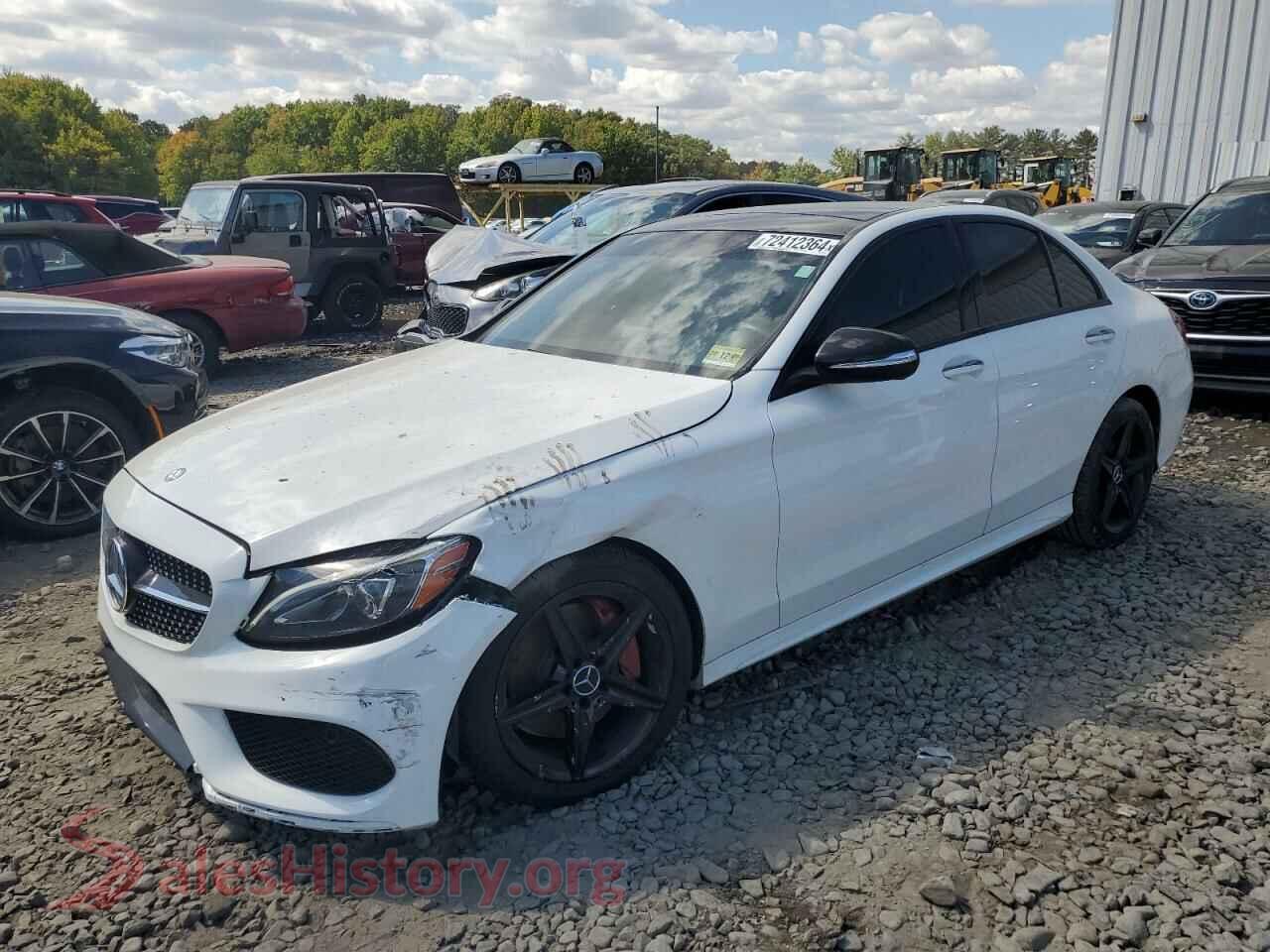 2015 MERCEDES-BENZ C-CLASS — VIN 55SWF4KB3FU030746