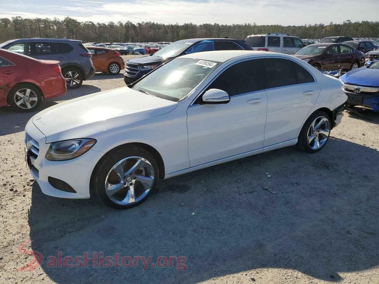 2015 MERCEDES-BENZ C-CLASS — VIN 55SWF4KB3FU076383