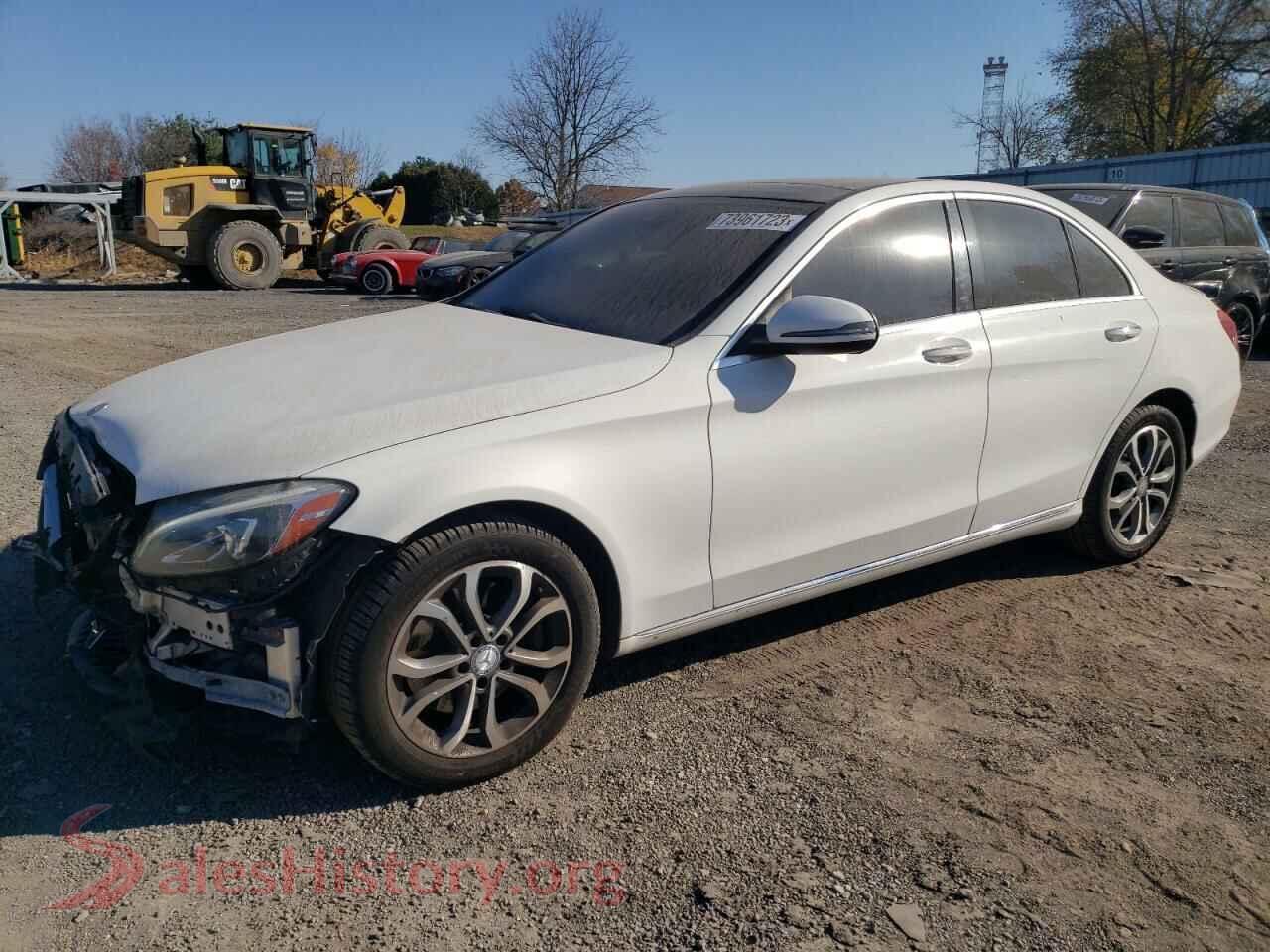 2016 MERCEDES-BENZ C-CLASS — VIN 55SWF4KB3GU116821