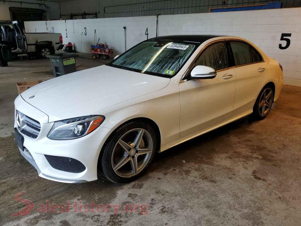 2016 MERCEDES-BENZ C-CLASS — VIN 55SWF4KB3GU120755