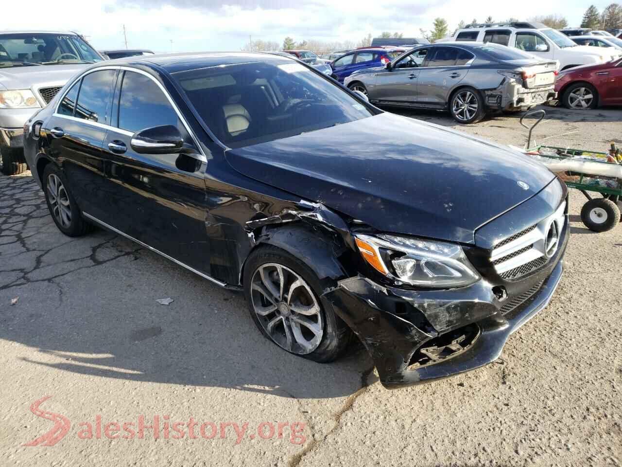 2015 MERCEDES-BENZ C-CLASS — VIN 55SWF4KB4FU009520