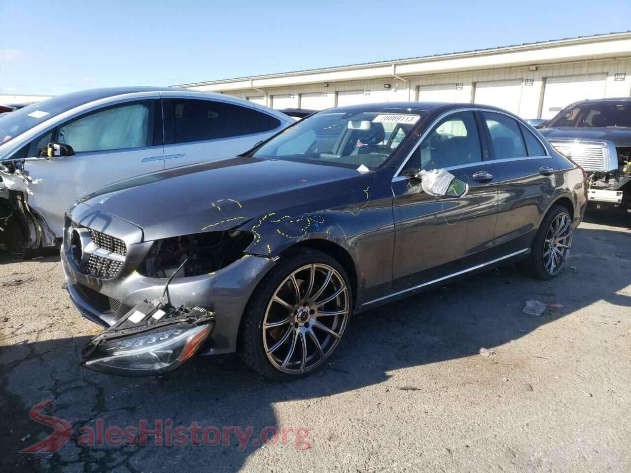 2015 MERCEDES-BENZ C-CLASS — VIN 55SWF4KB4FU054988