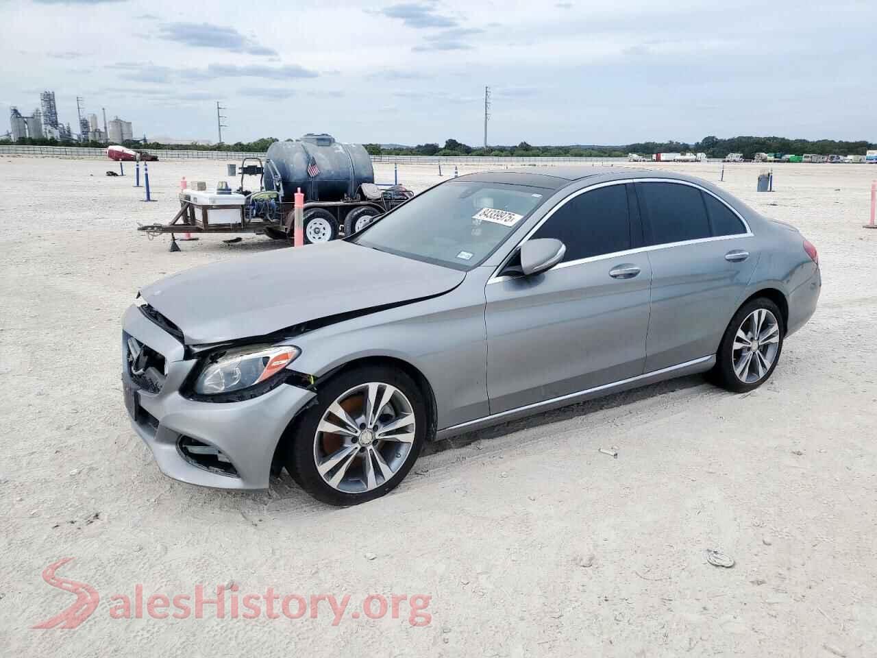 2015 MERCEDES-BENZ C-CLASS — VIN 55SWF4KB4FU080720