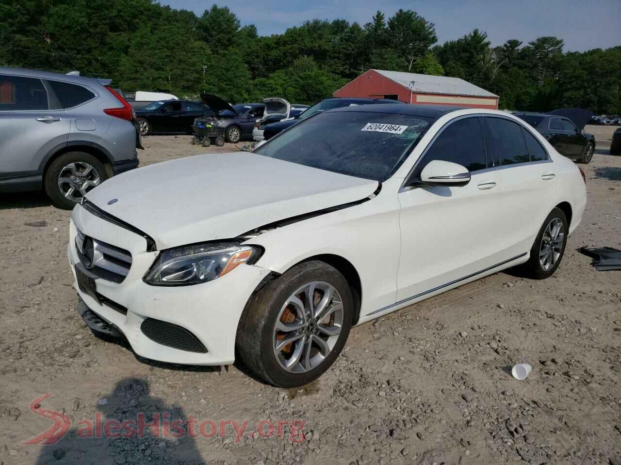 2017 MERCEDES-BENZ C-CLASS — VIN 55SWF4KB4HU213351