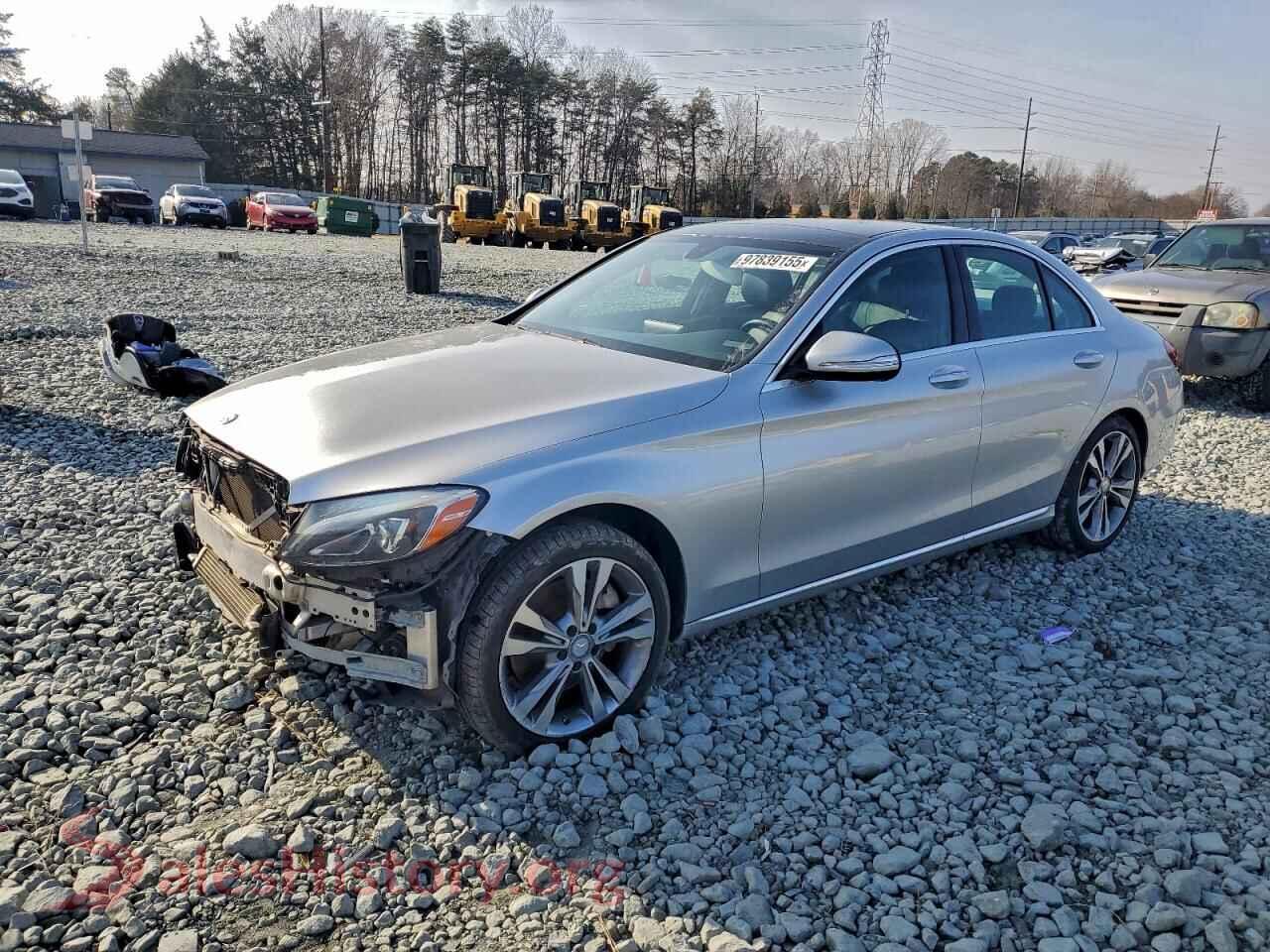 2015 MERCEDES-BENZ C-CLASS — VIN 55SWF4KB5FU000714