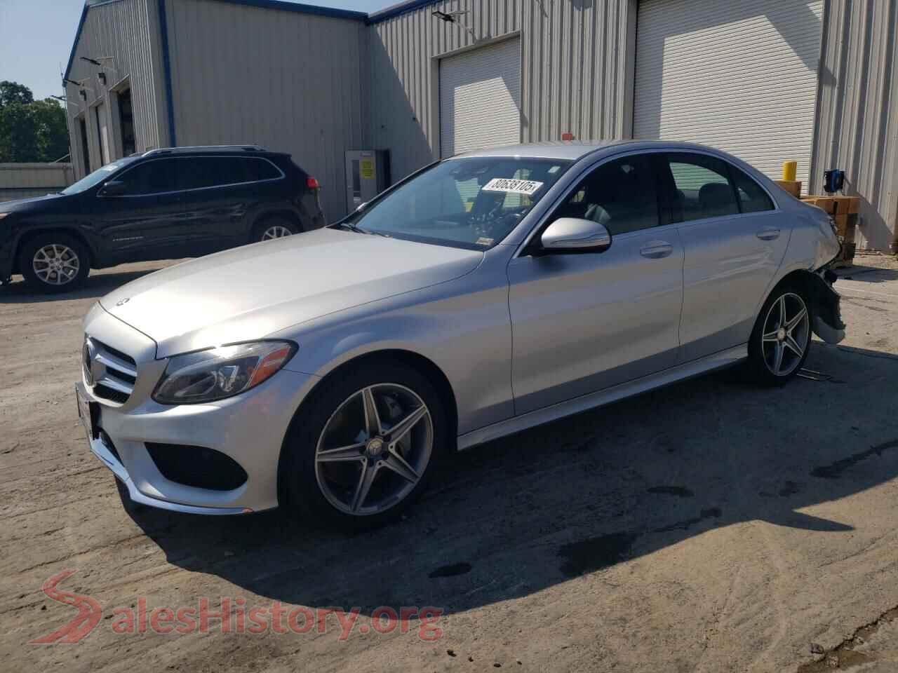 2015 MERCEDES-BENZ C-CLASS — VIN 55SWF4KB5FU041523