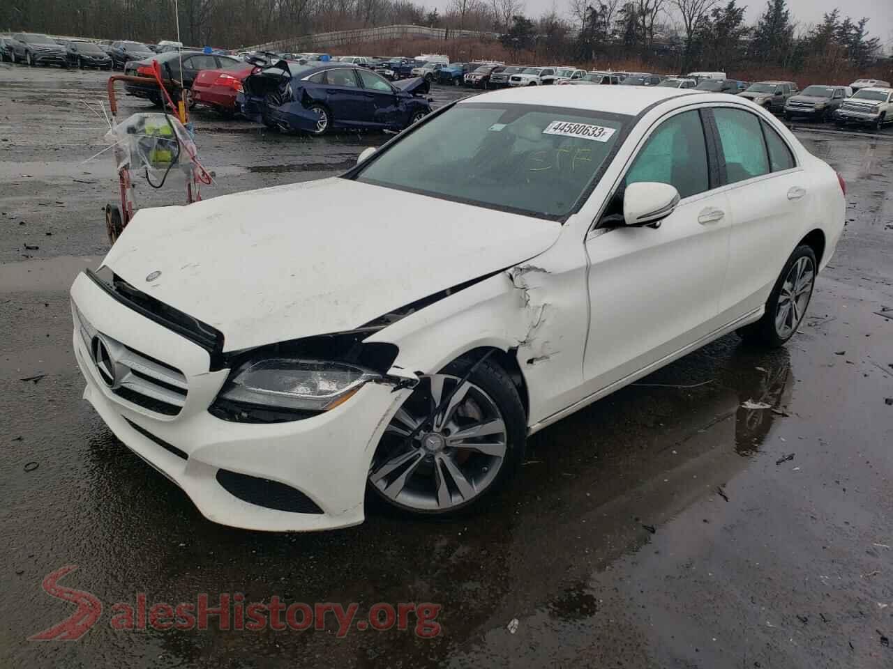 2016 MERCEDES-BENZ C-CLASS — VIN 55SWF4KB5GU103424