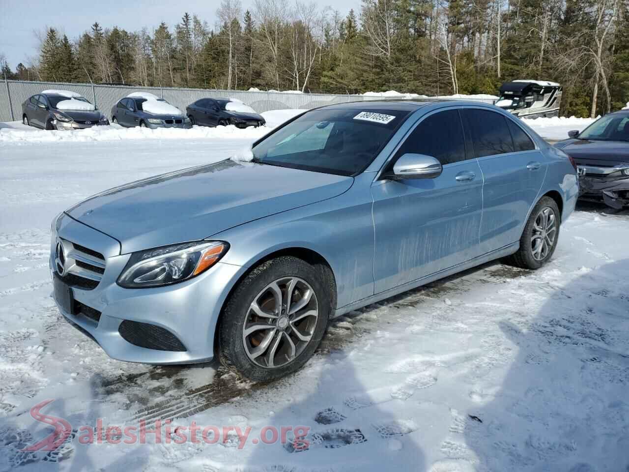 2016 MERCEDES-BENZ C-CLASS — VIN 55SWF4KB5GU166300
