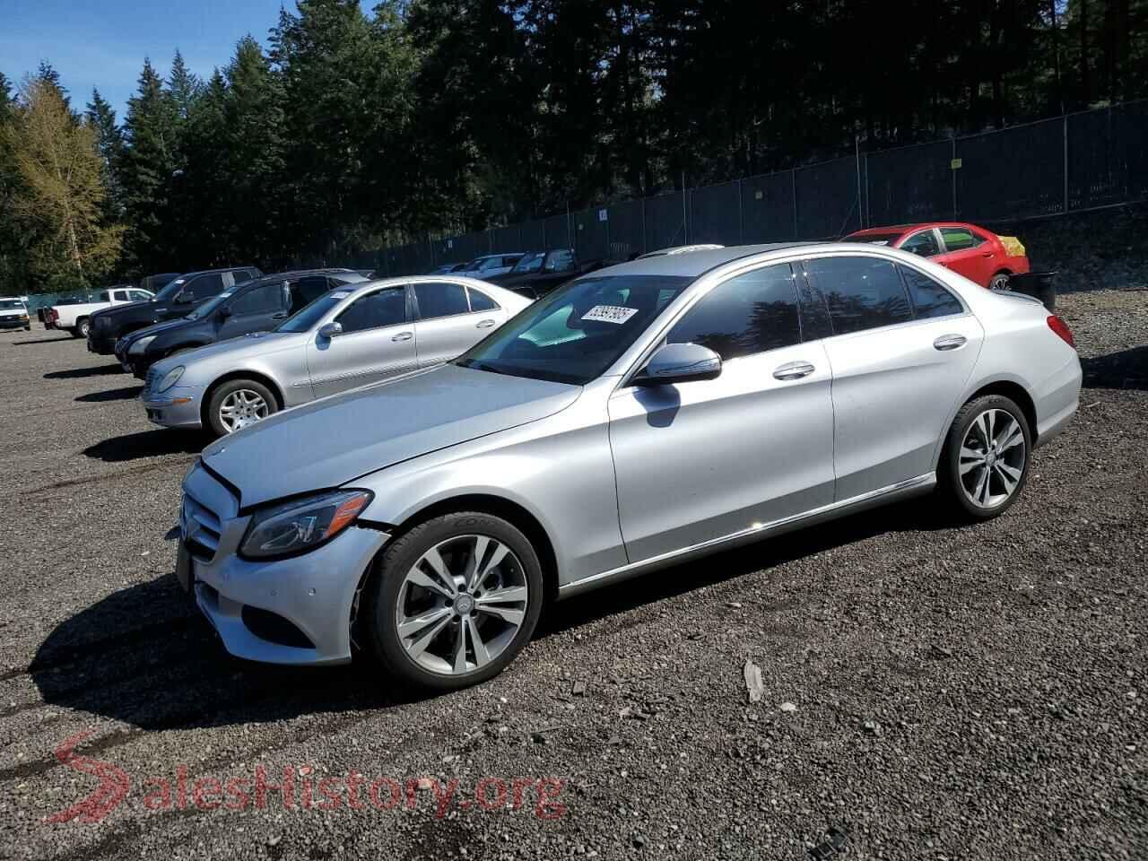 2015 MERCEDES-BENZ C-CLASS — VIN 55SWF4KB6FU086132