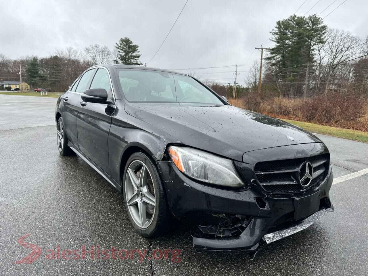 2016 MERCEDES-BENZ C-CLASS — VIN 55SWF4KB6GU113394