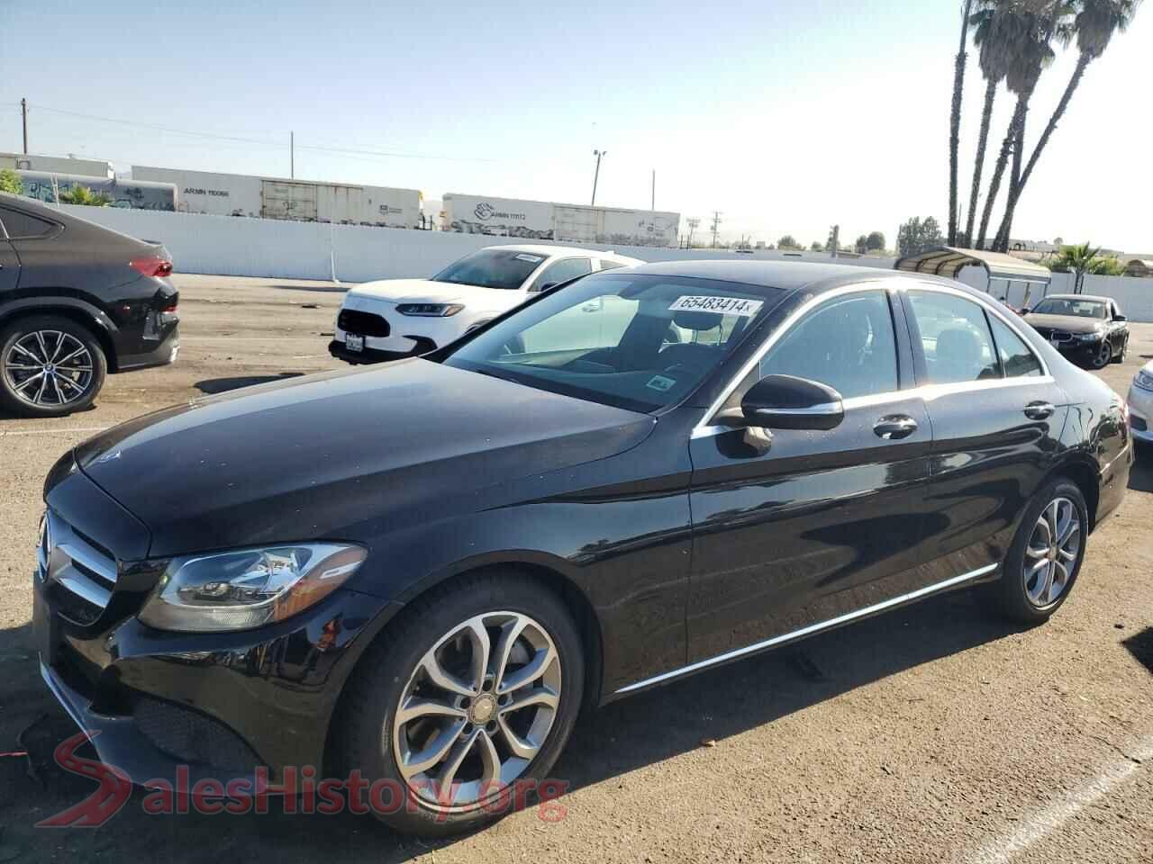 2015 MERCEDES-BENZ C-CLASS — VIN 55SWF4KB7FU063670