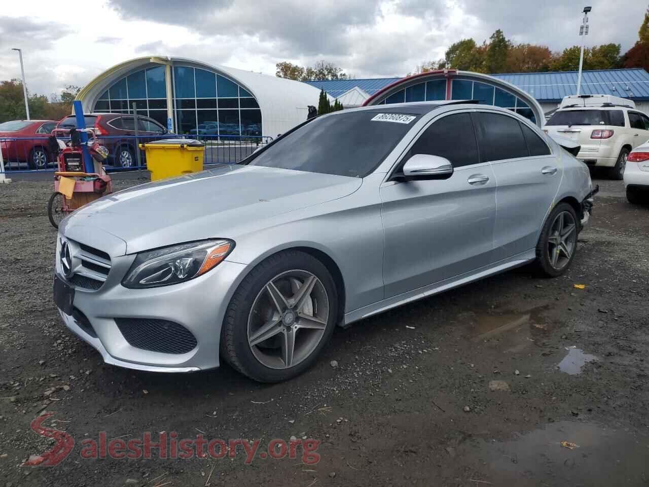 2016 MERCEDES-BENZ C-CLASS — VIN 55SWF4KB7GU097187