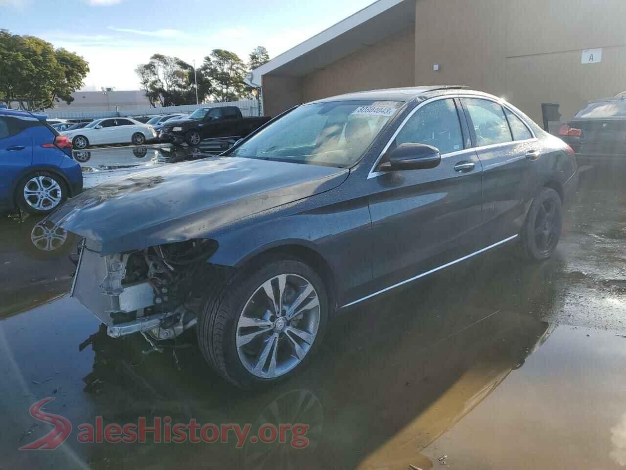 2016 MERCEDES-BENZ C-CLASS — VIN 55SWF4KB7GU165813