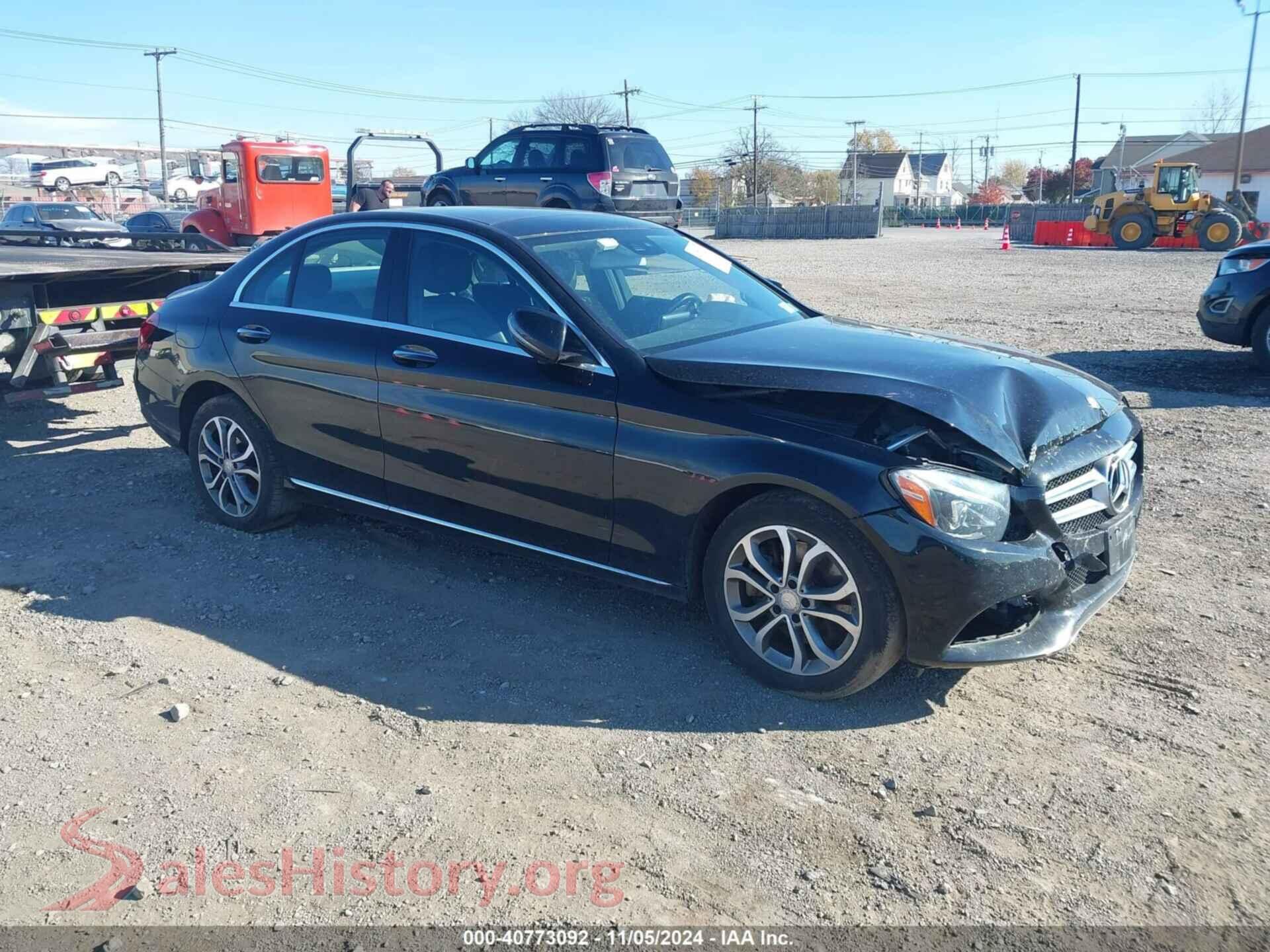 2017 MERCEDES-BENZ C 300 — VIN 55SWF4KB7HU199879