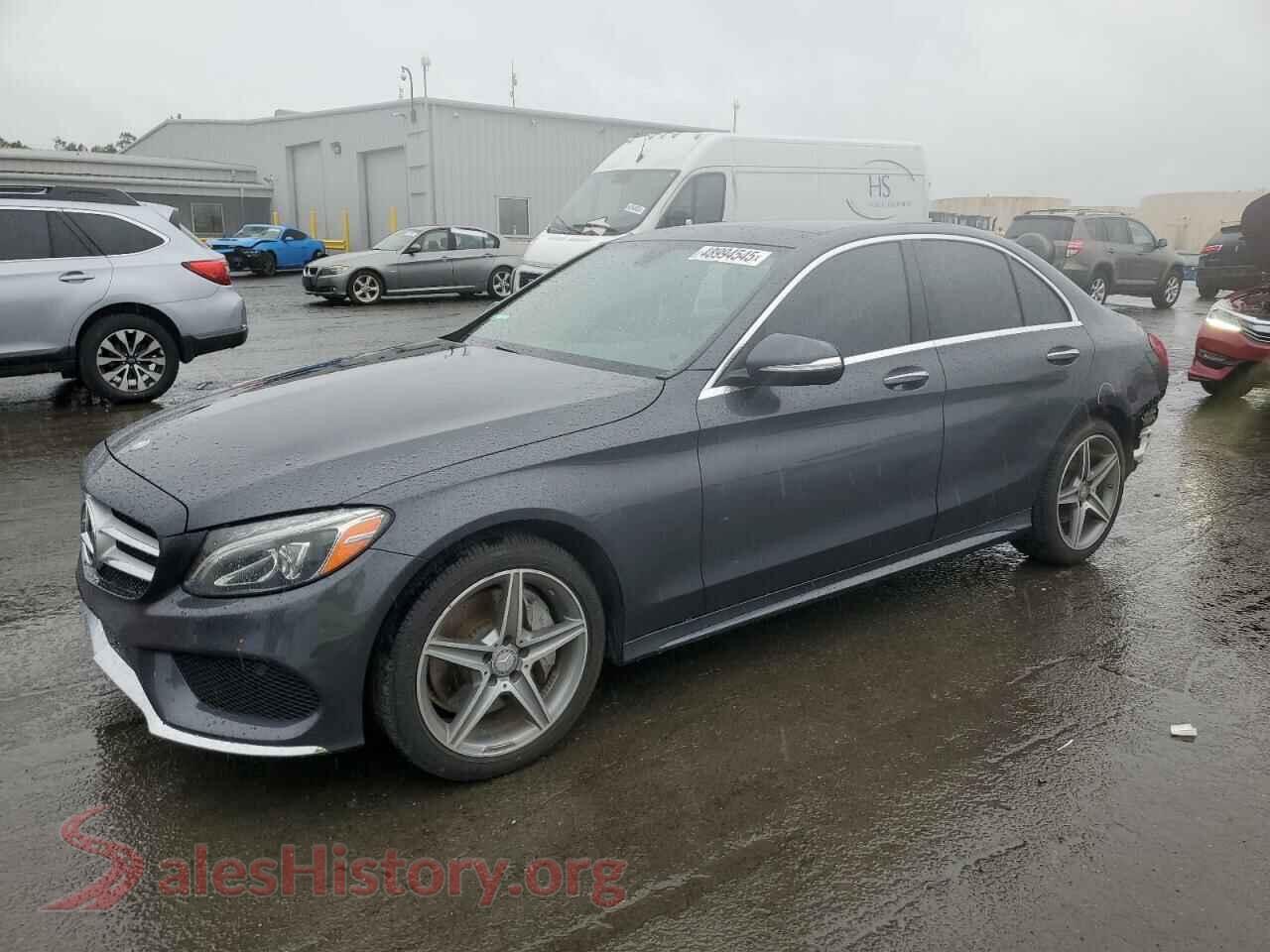 2015 MERCEDES-BENZ C-CLASS — VIN 55SWF4KB8FU015630