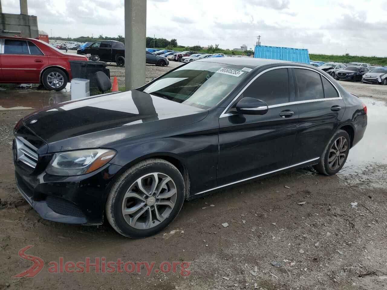 2015 MERCEDES-BENZ C-CLASS — VIN 55SWF4KB8FU016115