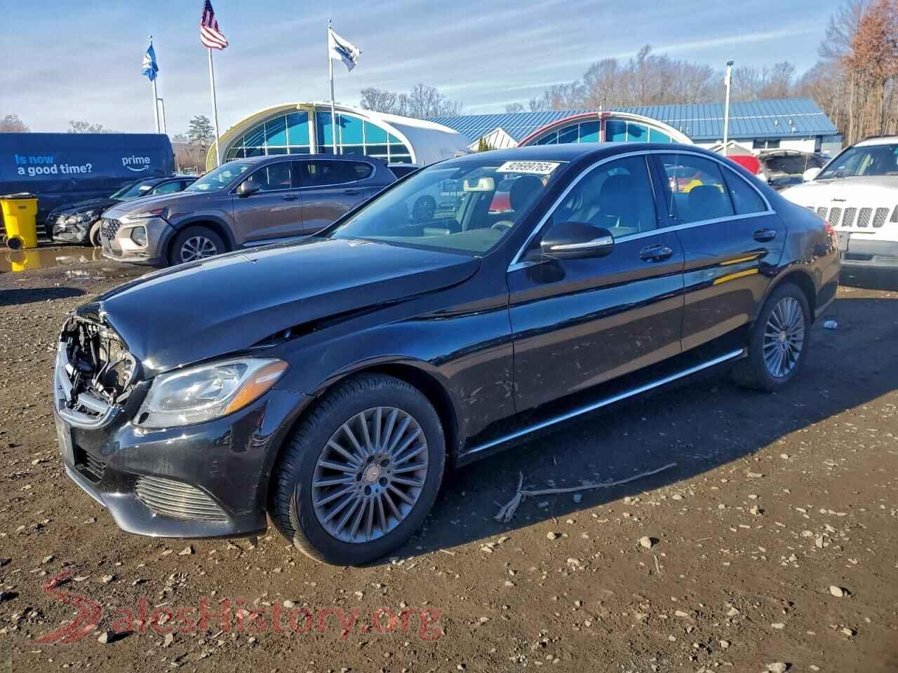 2015 MERCEDES-BENZ C-CLASS — VIN 55SWF4KB8FU043041