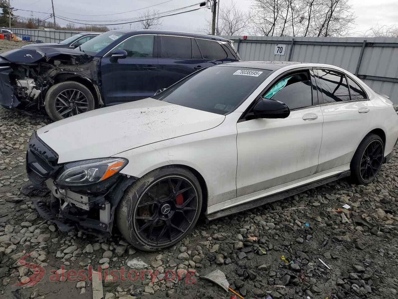 2016 MERCEDES-BENZ C-CLASS — VIN 55SWF4KB8GU133386