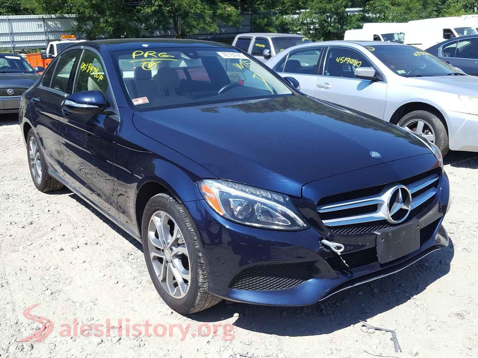 2015 MERCEDES-BENZ C CLASS — VIN 55SWF4KB9FU012218