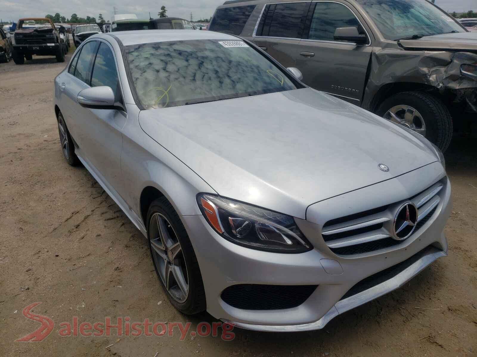 2015 MERCEDES-BENZ C CLASS — VIN 55SWF4KB9FU012719