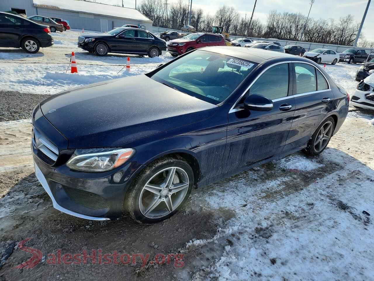 2015 MERCEDES-BENZ C-CLASS — VIN 55SWF4KB9FU049799