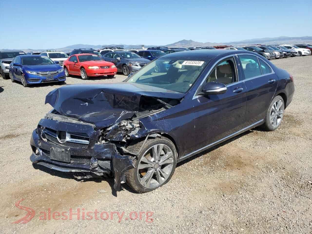 2015 MERCEDES-BENZ C-CLASS — VIN 55SWF4KB9FU094080