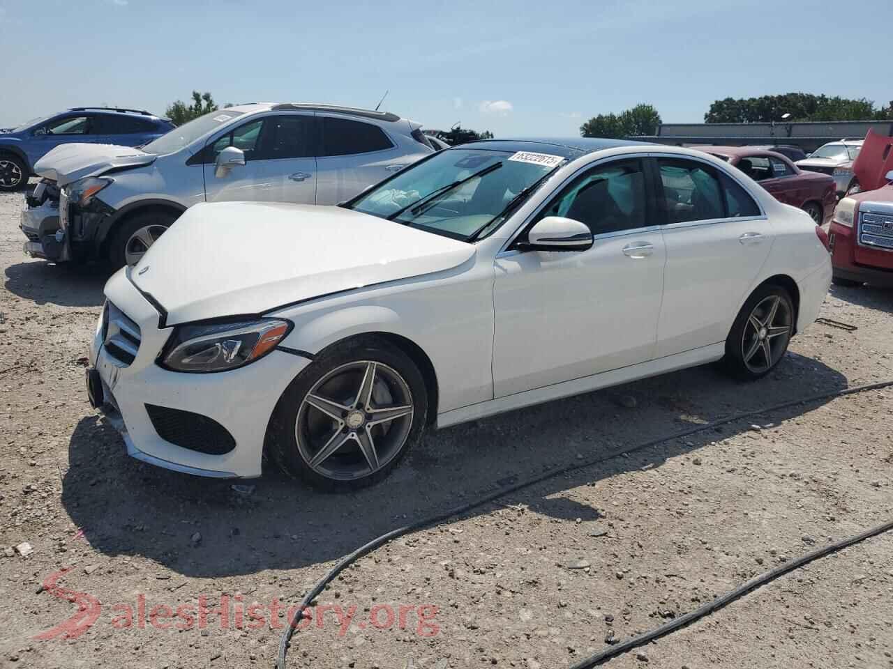 2016 MERCEDES-BENZ C-CLASS — VIN 55SWF4KB9GU124745