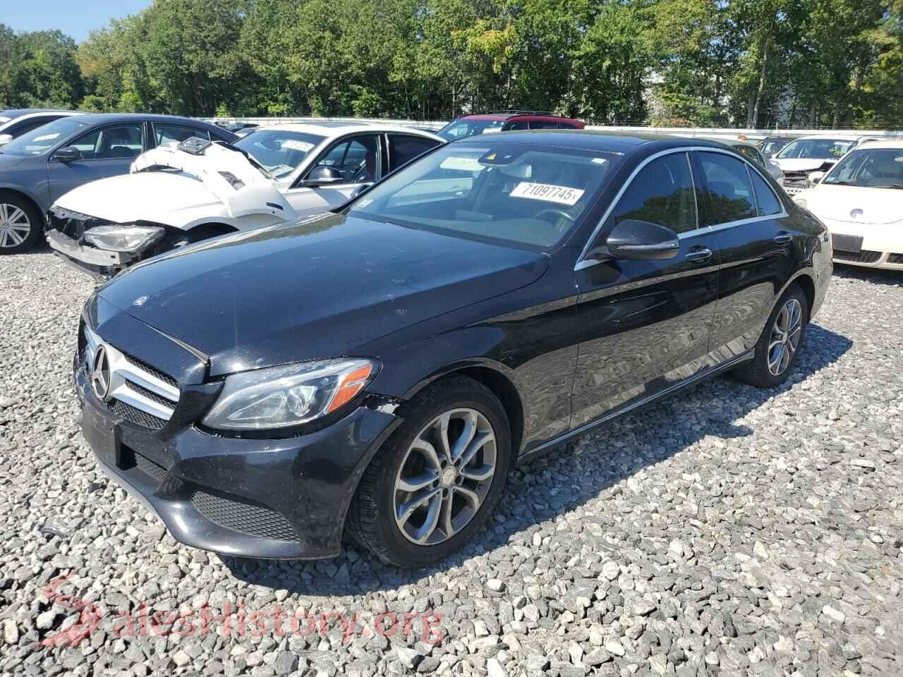 2016 MERCEDES-BENZ C-CLASS — VIN 55SWF4KB9GU143540