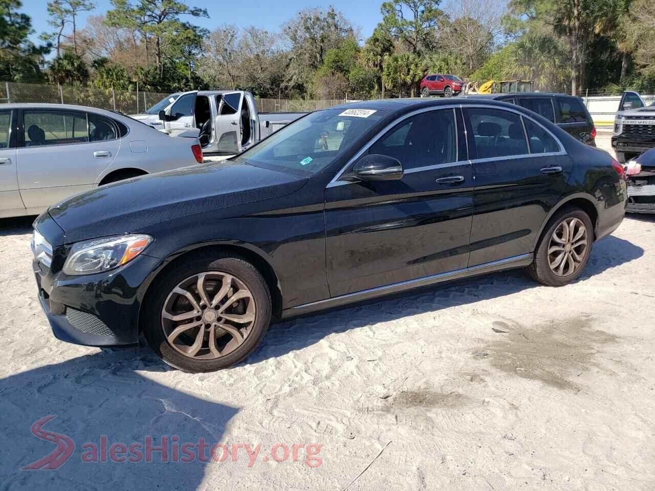 2017 MERCEDES-BENZ C-CLASS — VIN 55SWF4KB9HU197258