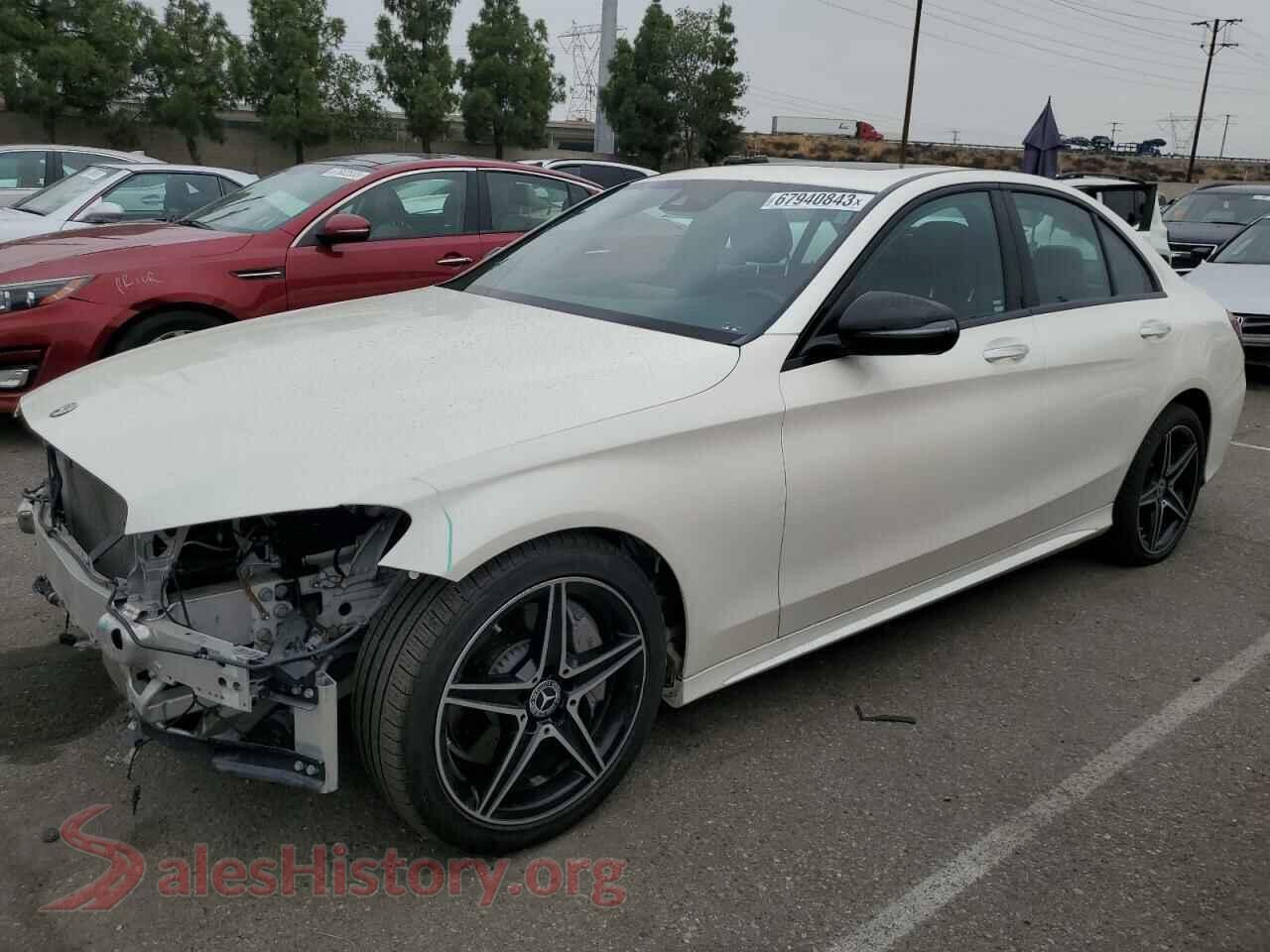 2018 MERCEDES-BENZ C-CLASS — VIN 55SWF4KB9JU260994